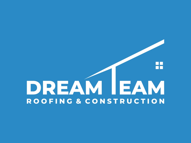 Dream Team Roofing & Construction logo design by creator_studios