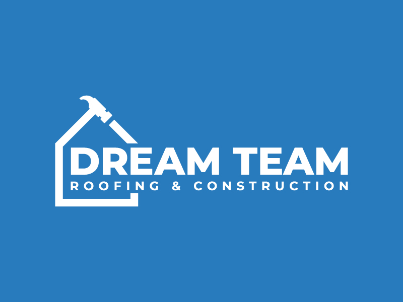 Dream Team Roofing & Construction logo design by oindrila chakraborty