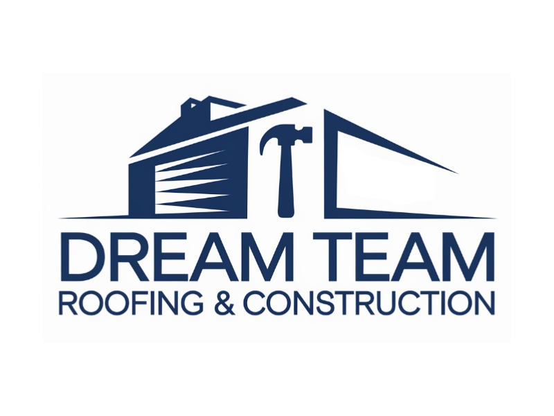 Dream Team Roofing & Construction logo design by Charii