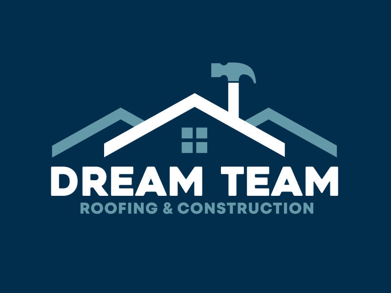 Dream Team Roofing & Construction logo design by nexgen