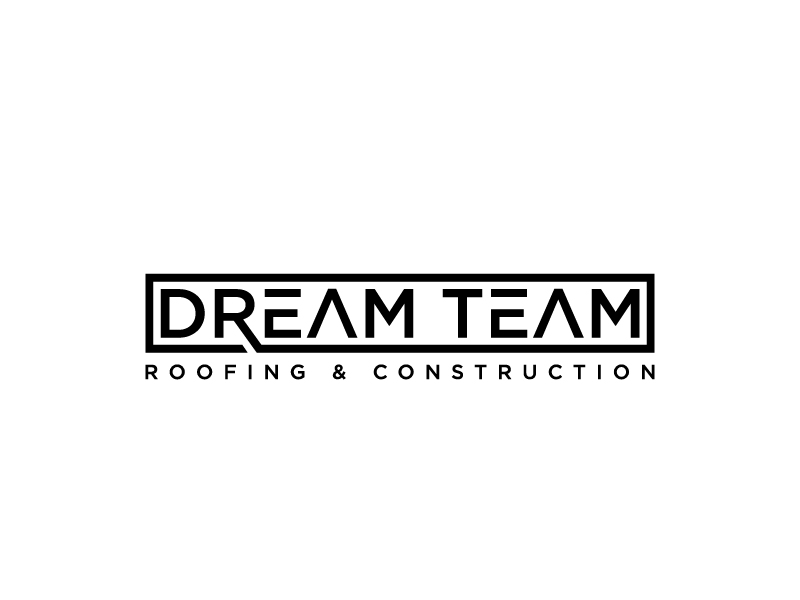 Dream Team Roofing & Construction logo design by bigboss