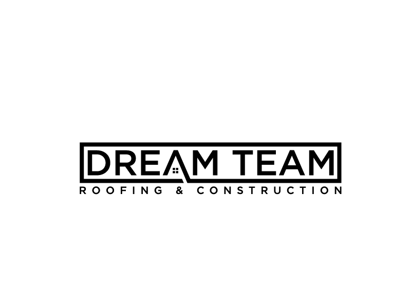 Dream Team Roofing & Construction logo design by bigboss