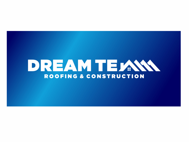 Dream Team Roofing & Construction logo design by aura