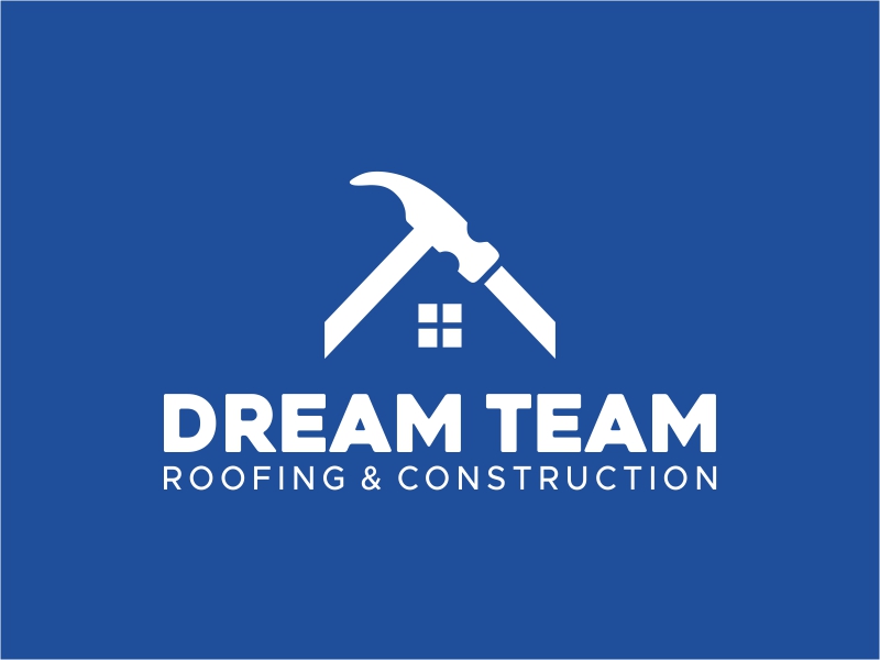 Dream Team Roofing & Construction logo design by jagologo