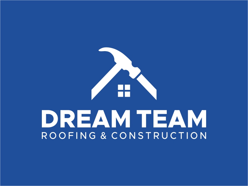 Dream Team Roofing & Construction logo design by jagologo