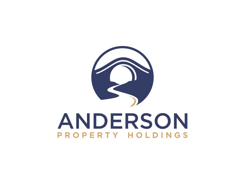 Anderson Property Holdings logo design by zegeningen