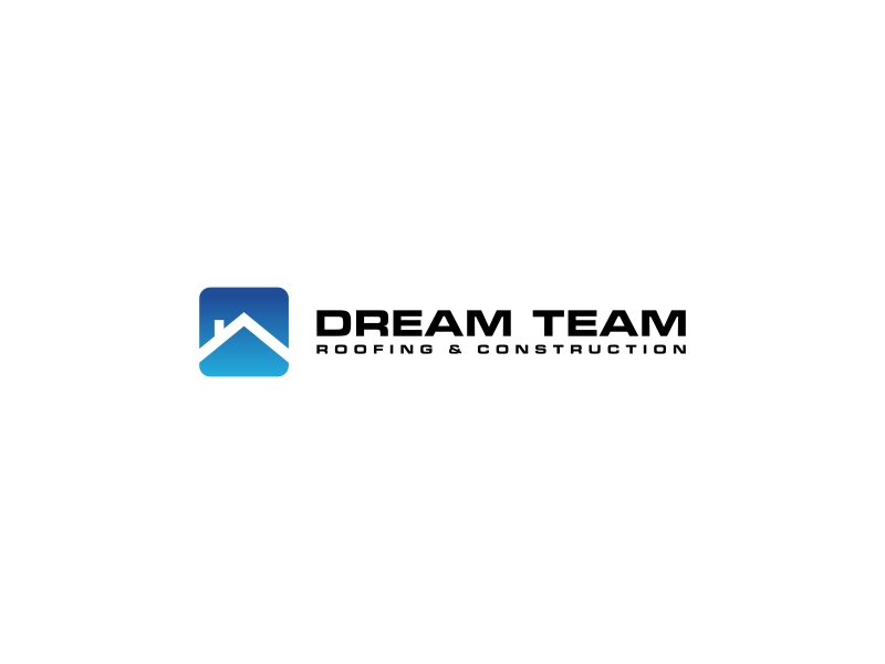 Dream Team Roofing & Construction logo design by goblin