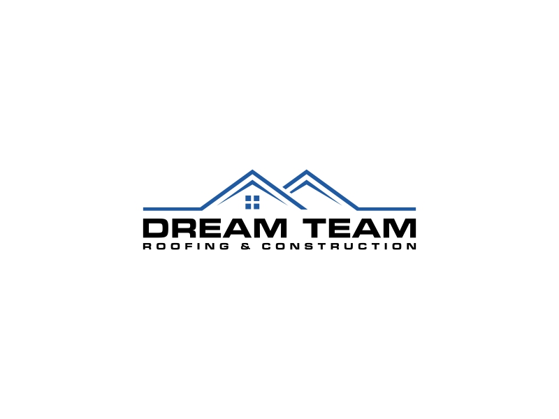 Dream Team Roofing & Construction logo design by goblin