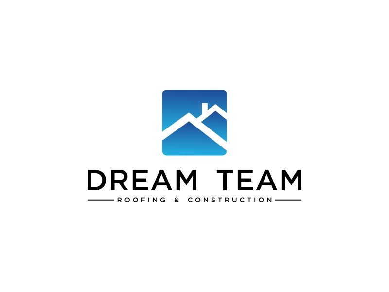 Dream Team Roofing & Construction logo design by goblin