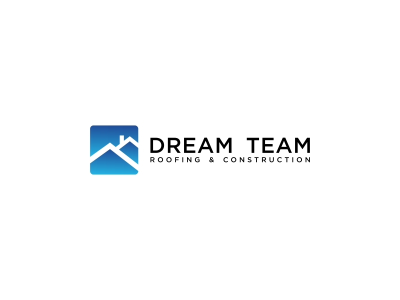 Dream Team Roofing & Construction logo design by goblin