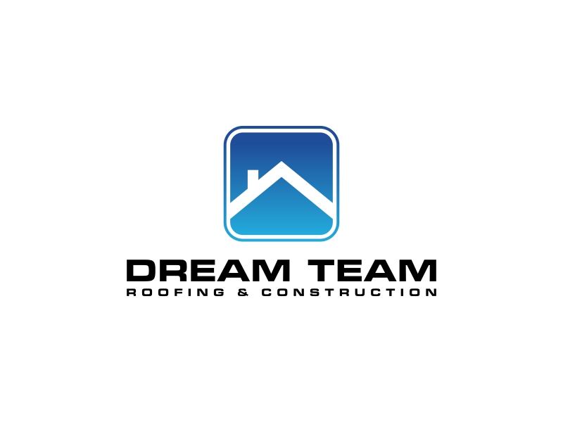 Dream Team Roofing & Construction logo design by goblin