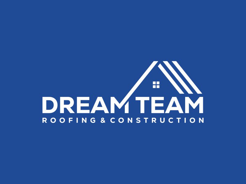 Dream Team Roofing & Construction logo design by hopee