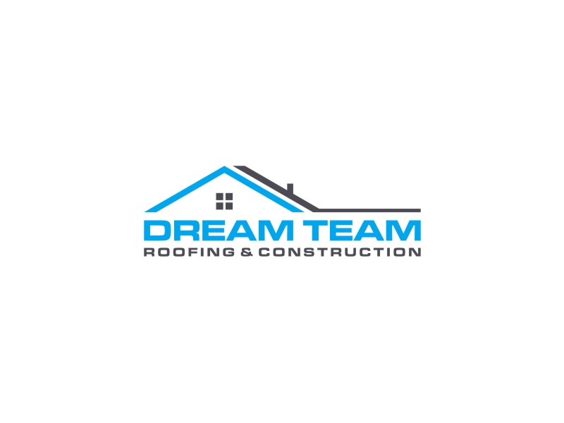 Dream Team Roofing & Construction logo design by alby