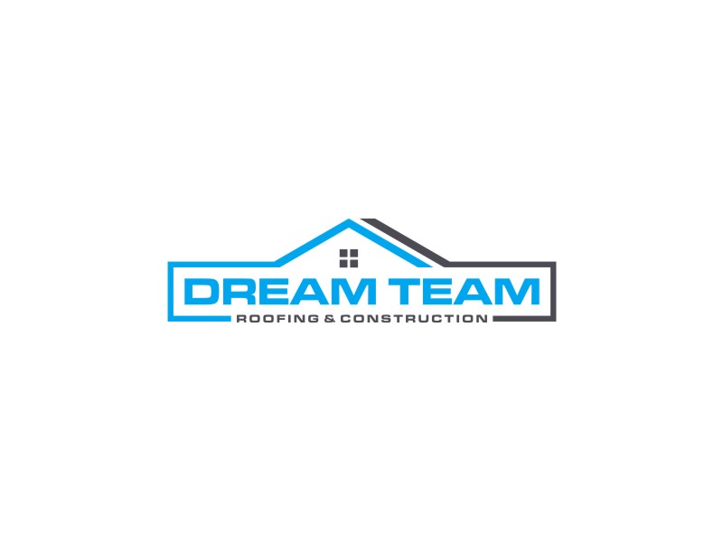 Dream Team Roofing & Construction logo design by alby