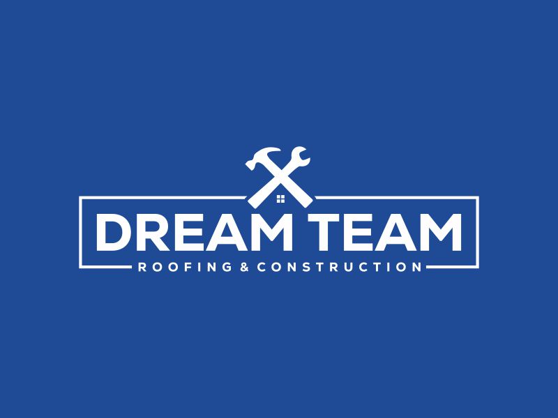 Dream Team Roofing & Construction logo design by hopee