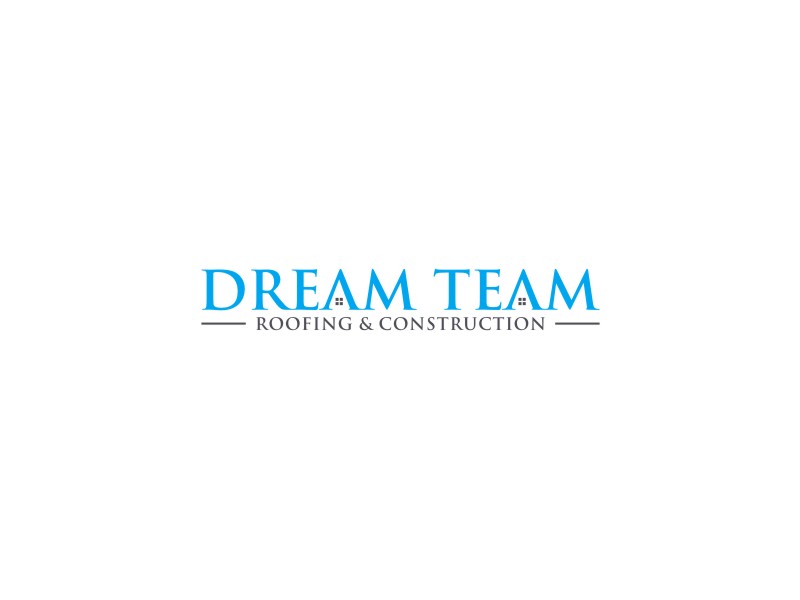 Dream Team Roofing & Construction logo design by alby