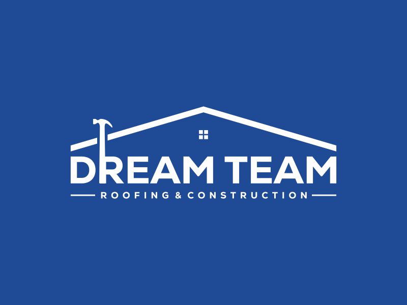 Dream Team Roofing & Construction logo design by hopee