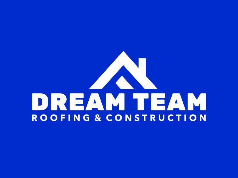 Dream Team Roofing & Construction logo design by rizuki