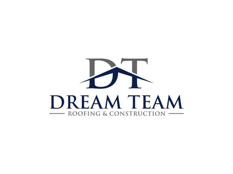 Dream Team Roofing & Construction logo design by alby