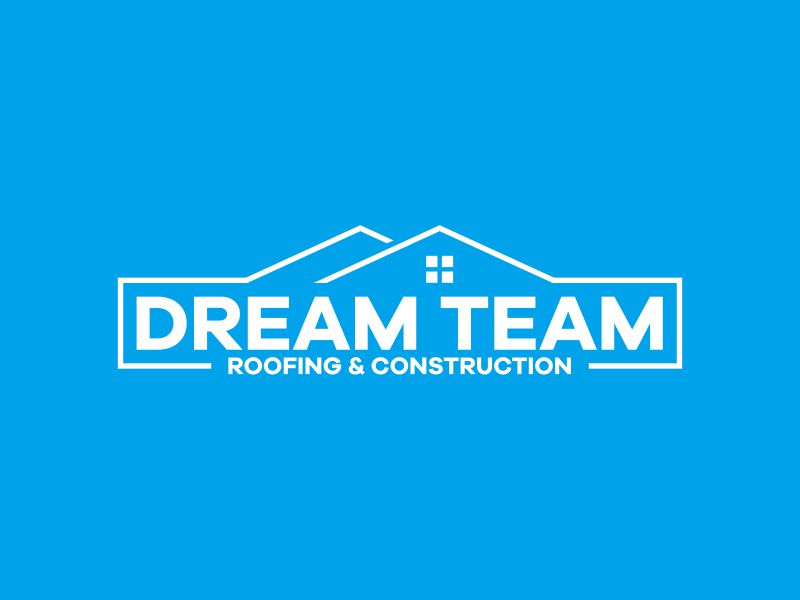 Dream Team Roofing & Construction logo design by kaylee