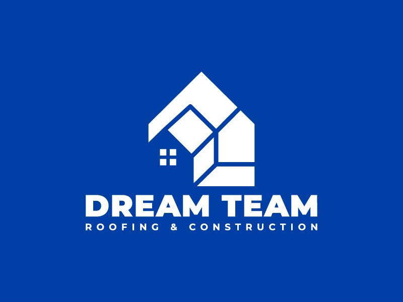 Dream Team Roofing & Construction logo design by jafar