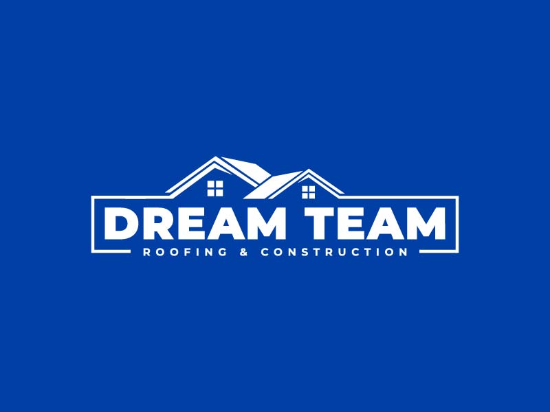 Dream Team Roofing & Construction logo design by jafar