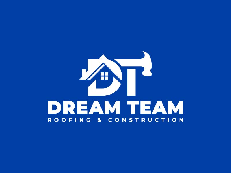 Dream Team Roofing & Construction logo design by jafar