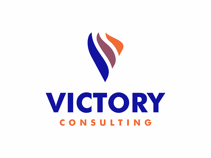 Victory Consulting logo design by gitzart