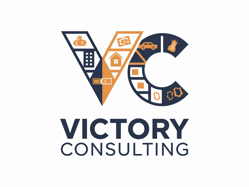 Victory Consulting logo design by jandu