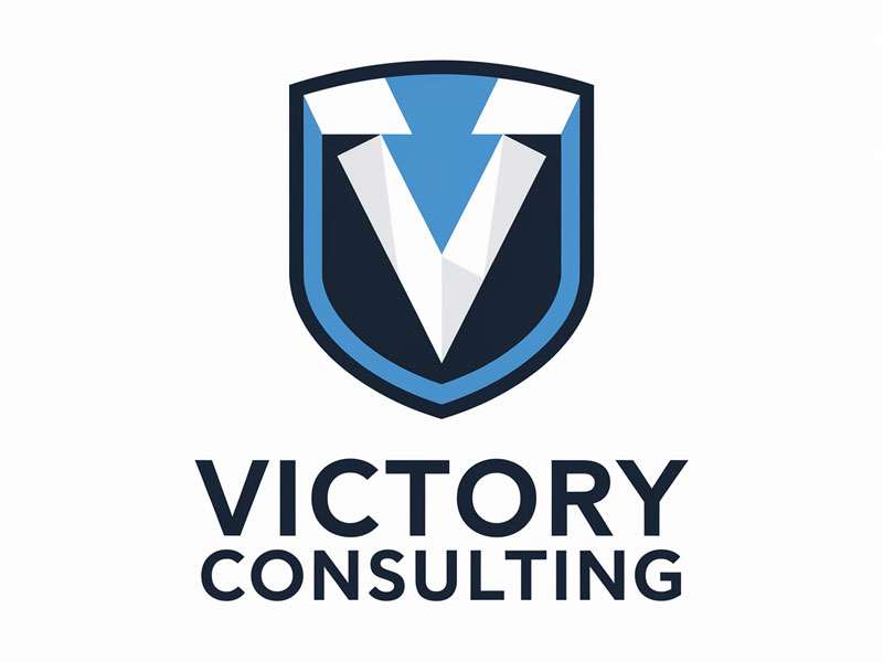 Victory Consulting logo design by jandu