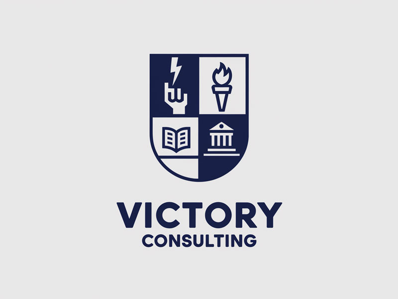 Victory Consulting logo design by jandu