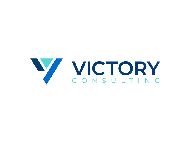 Victory Consulting logo design by NadeIlakes