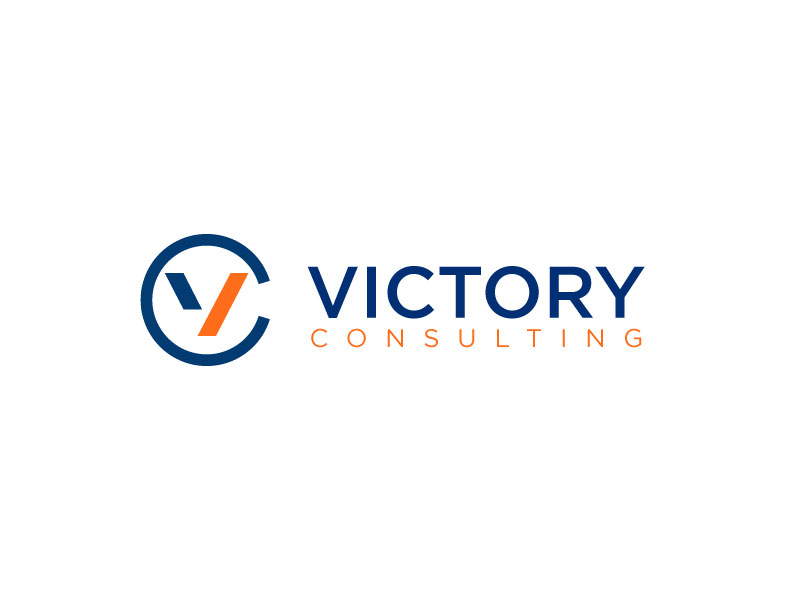 Victory Consulting logo design by NadeIlakes