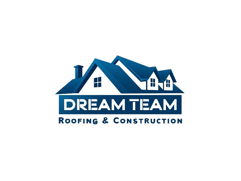 Dream Team Roofing & Construction logo design by iffikhan