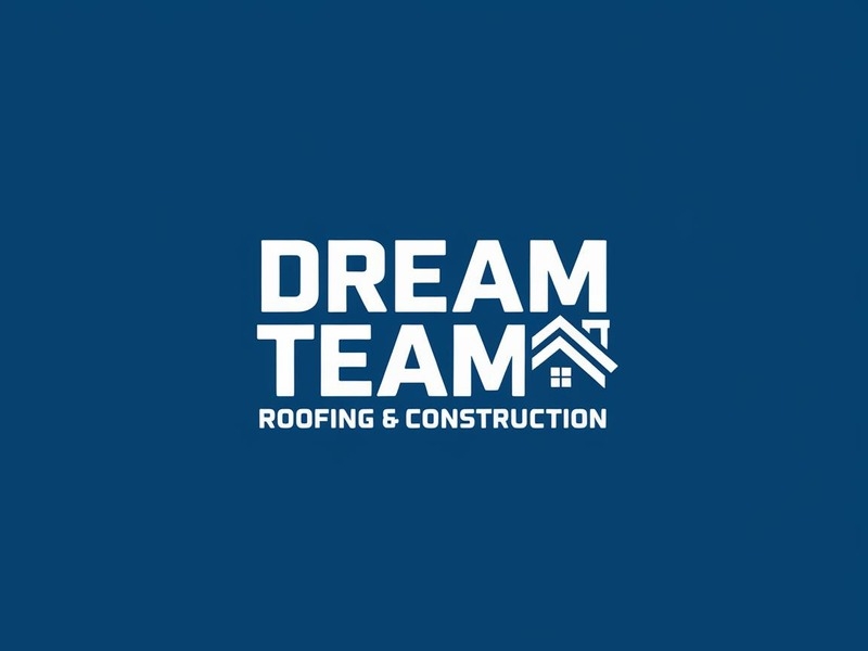 Dream Team Roofing & Construction logo design by iffikhan