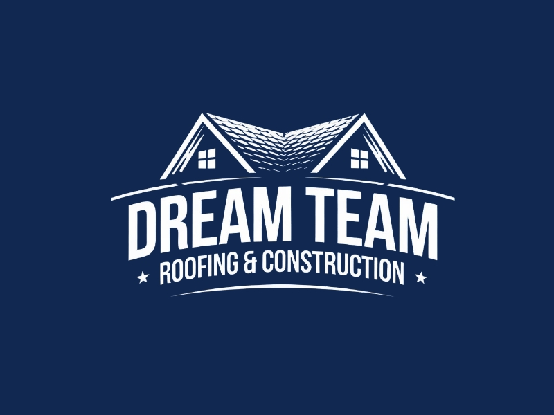 Dream Team Roofing & Construction logo design by iffikhan