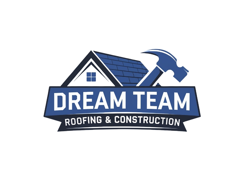 Dream Team Roofing & Construction logo design by iffikhan