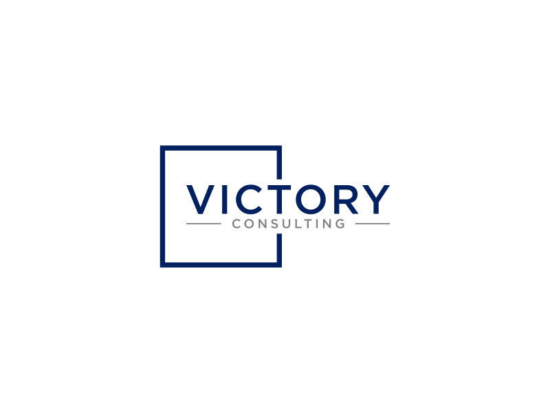 Victory Consulting logo design by glasslogo