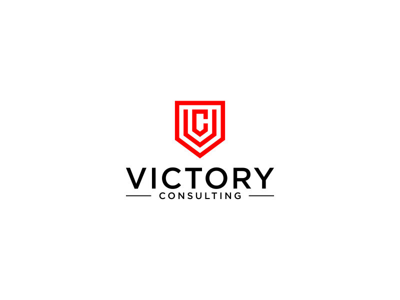 Victory Consulting logo design by glasslogo