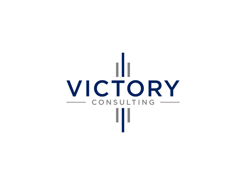 Victory Consulting logo design by glasslogo