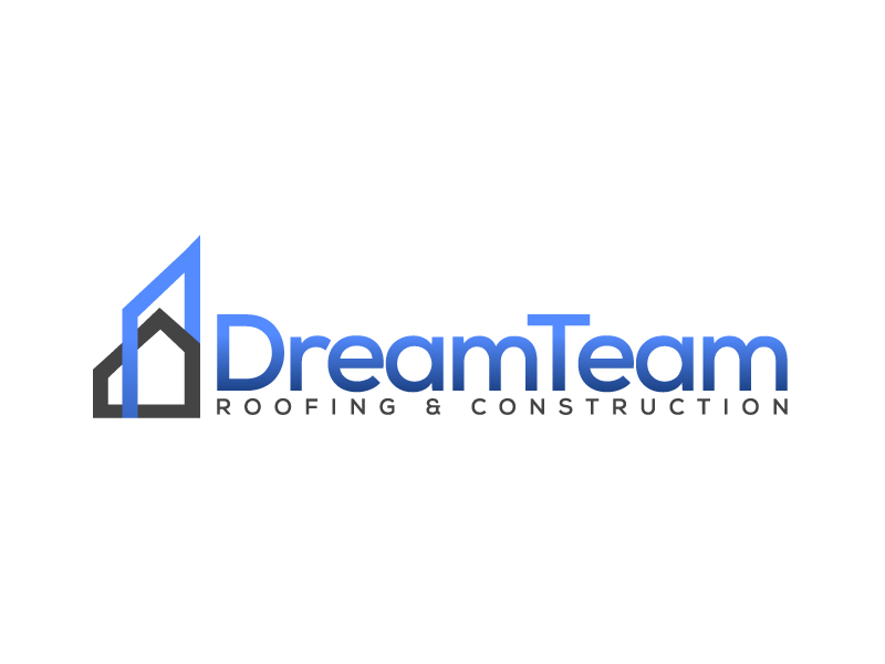 Dream Team Roofing & Construction logo design by Sami Ur Rab