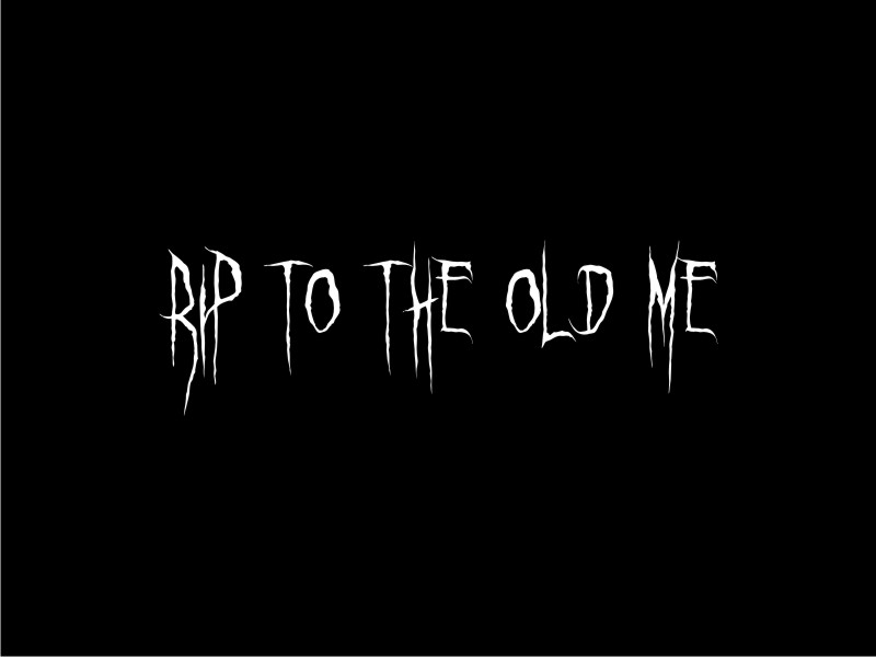 RIP TO THE OLD ME logo design by Neng Khusna