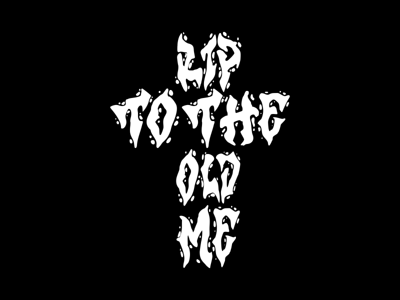 RIP TO THE OLD ME logo design by qqdesigns