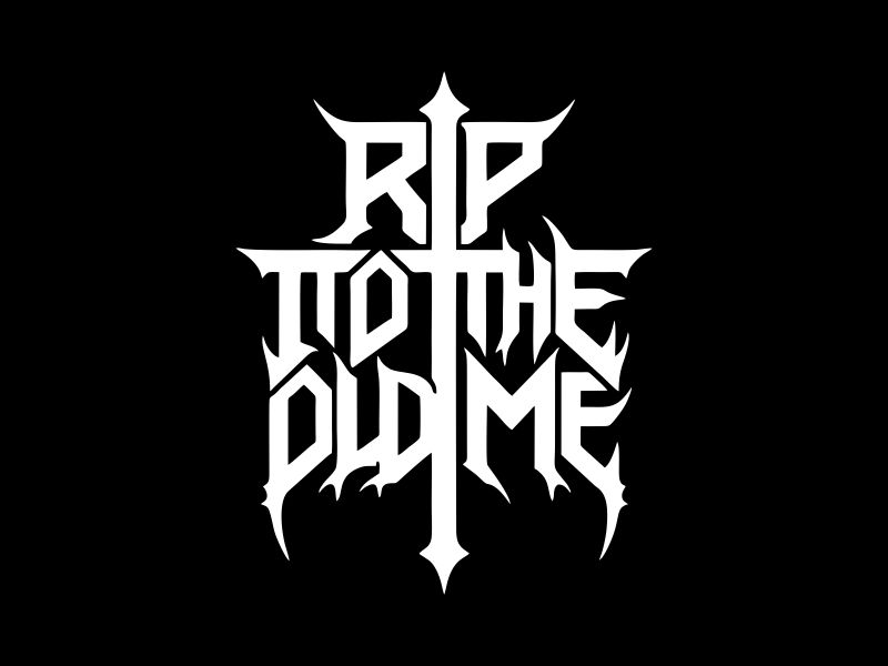 RIP TO THE OLD ME logo design by Gwerth