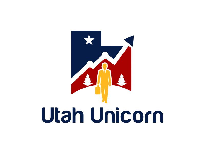 Utah Unicorn logo design by Gwerth