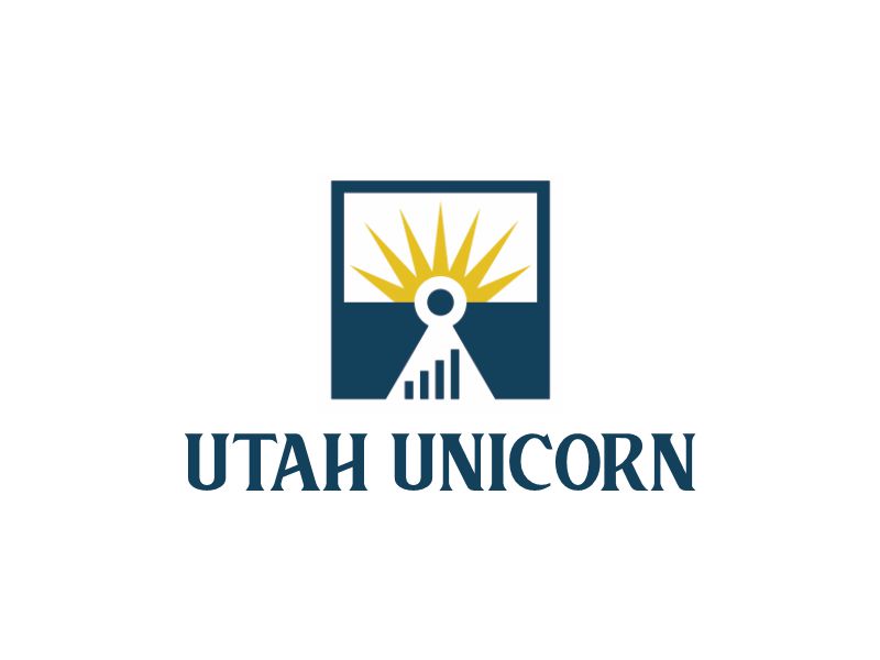 Utah Unicorn logo design by Gwerth