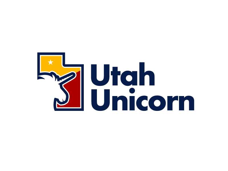 Utah Unicorn logo design by PRN123