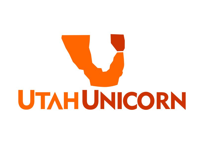 Utah Unicorn logo design by Day2DayDesigns