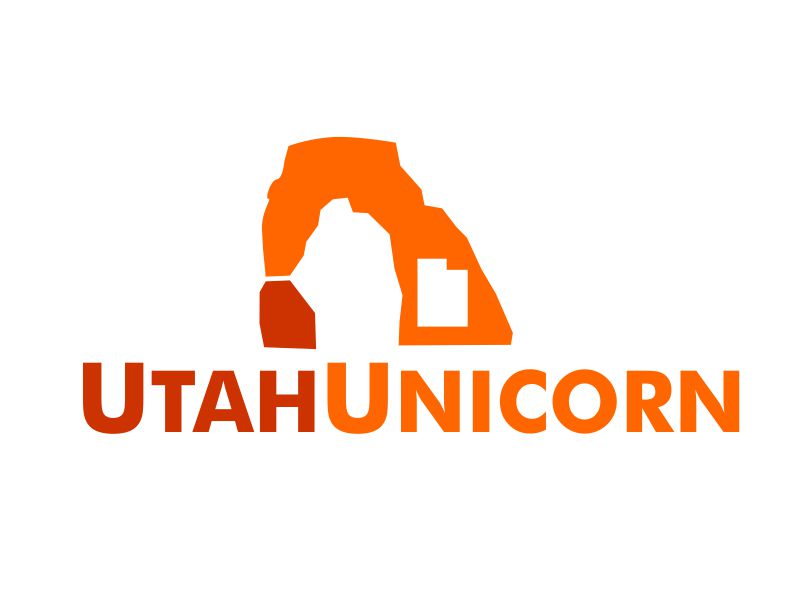 Utah Unicorn logo design by Day2DayDesigns