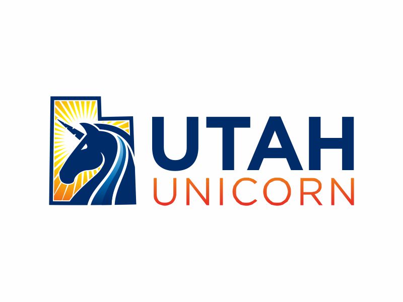 Utah Unicorn logo design by agus